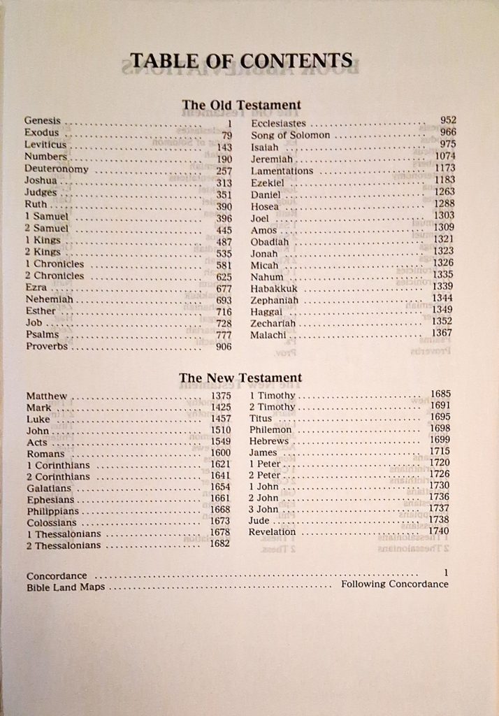 Old & New Testament books