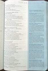 Bible with study notes